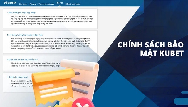 Tìm hiểu về chính sách bảo mật tại KU11 net